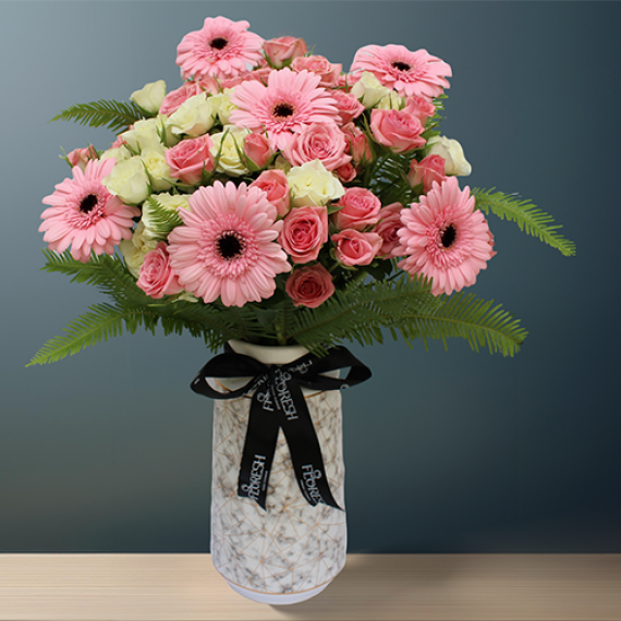 pink in Vase